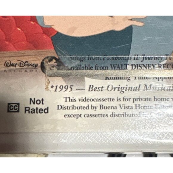 Disneys Pocahontas II: Journey To A New World VHS 1995 - Picture 6 of 9